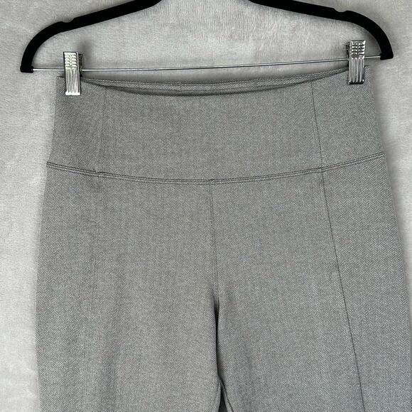 Athleta Pants Womens Medium Brown Delancey Herringbone Tight Pullon Legging - Picture 2 of 15